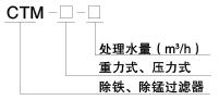 CTM除铁、除锰过滤器